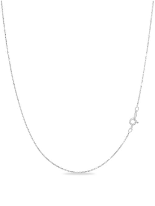 Shimmering Silver Strand Necklace