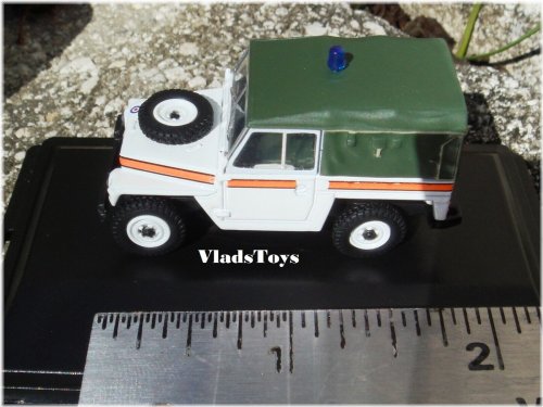 RAF Police Land Rover Lightweight Diecast Model