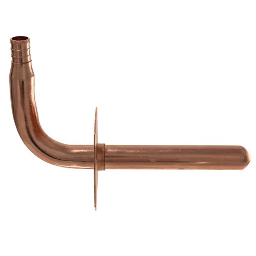 Copper Elbow with Flange for PEX Tubing