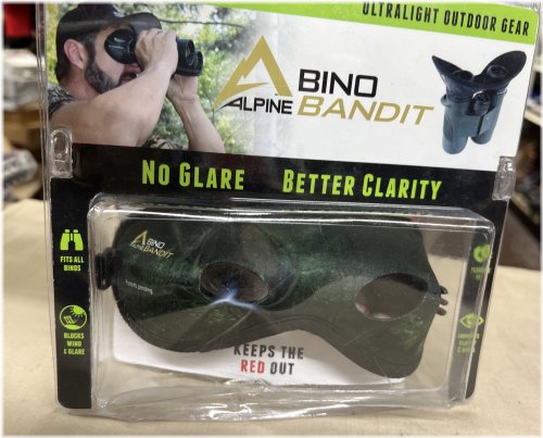 Alpine Innovations Bino Bandit Stealth Olive Camo Eye Shield