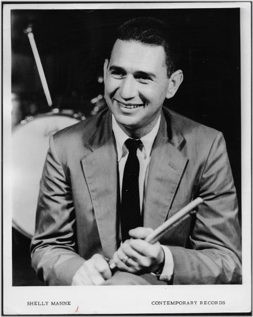 Vintage Shelly Manne Drummer Snapshot
