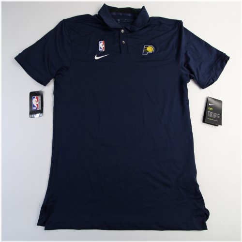 Indiana Pacers Navy Nike Polo