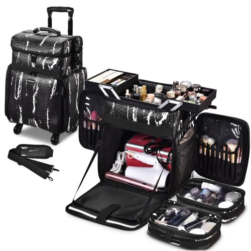 CrocoRoll Rolling Makeup Case