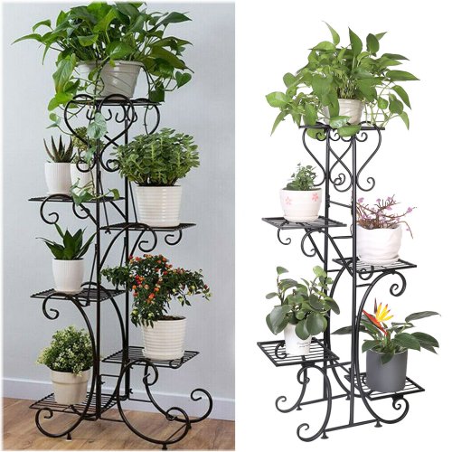 Iron Blossom Display Stand