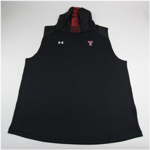 Red Raiders Black Sleeveless Shirt by Under Armour