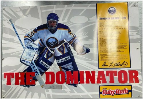 Buffalo Sabres Legends Poster - Dominic Hasek Era