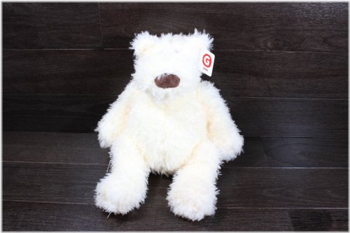 Ivory Furry Teddy Bear Plush