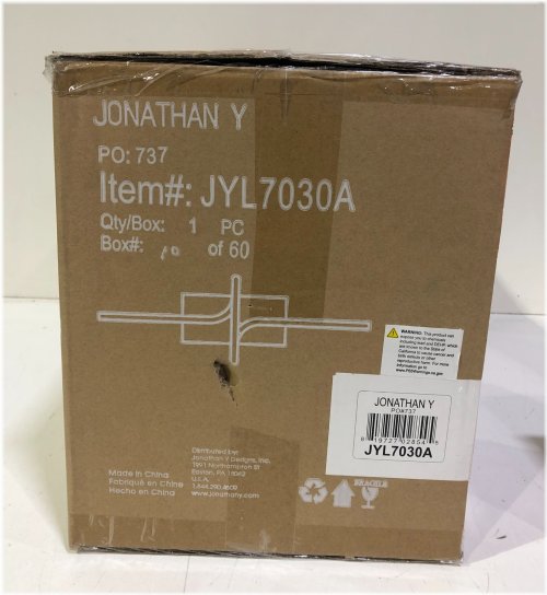 Chrome Sketch LED Vanity Sconce