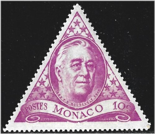 Monaco Presidential Tribute Stamp