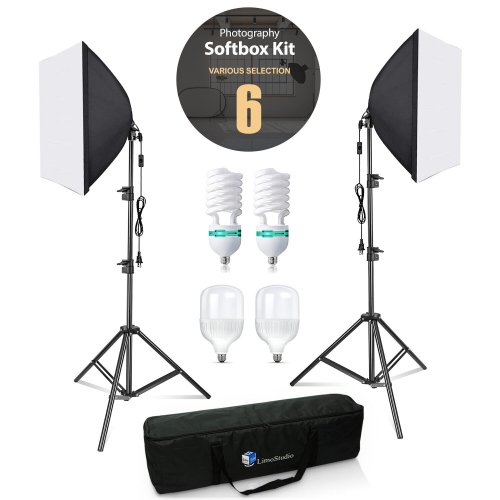 SoftGlow Studio Lighting Kit