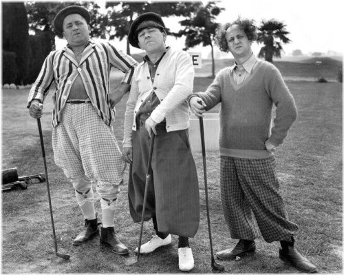 Vintage Three Stooges Black & White Television Photos