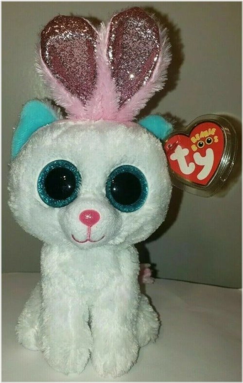 Easter Cat Plush Toy - PURR-LY by Ty (6 Inch)