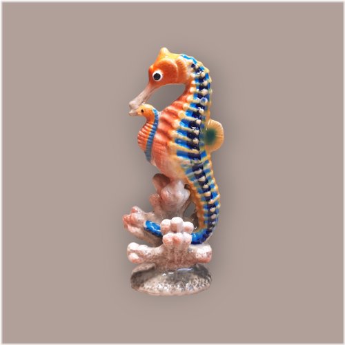 Seahorse Family Miniature Figurine