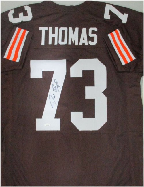 Joe Thomas Autographed Custom Replica Jersey