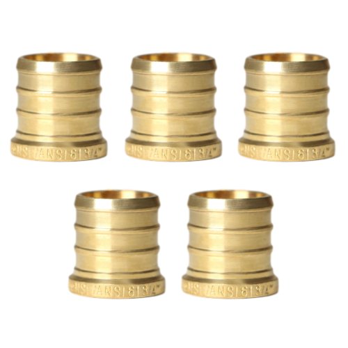 Brass Crimp End Cap Set