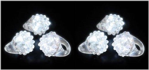 Snowflake Glow Rings