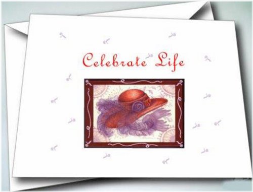 Red Hat Ladies Society Note Cards Set