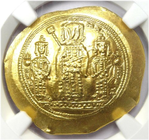 Golden Christ Coin of Romanus IV (1068-1071 AD)