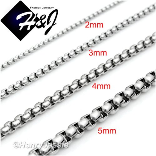 Steel Box Chain Necklace