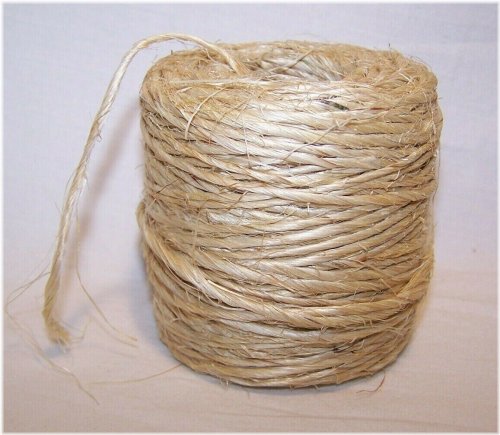 Natural Twisted Sisal Rope for Bird and Parrot Toys and Crafts