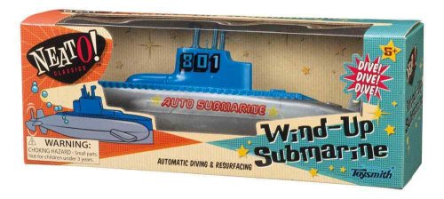 Retro Submarine Wind-Up Toy