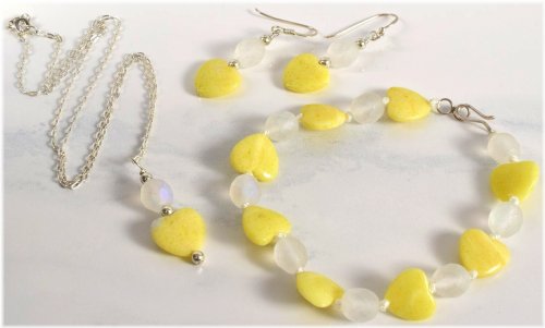 Serpentine Crystal Beaded Set