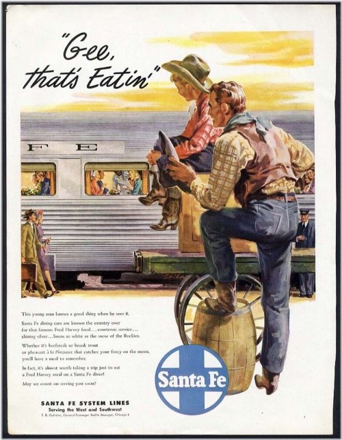 Harvey's Cowboy View: Experience the Santa Fe Railroad