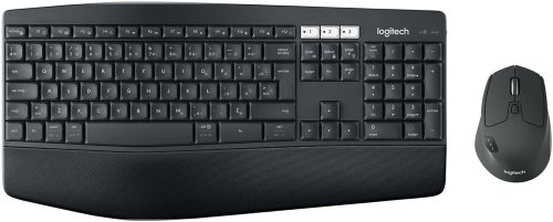 Logitech MK850 Wireless Keyboard and Mouse Combo with Unifying Receiver, French - Bilingual Bundle