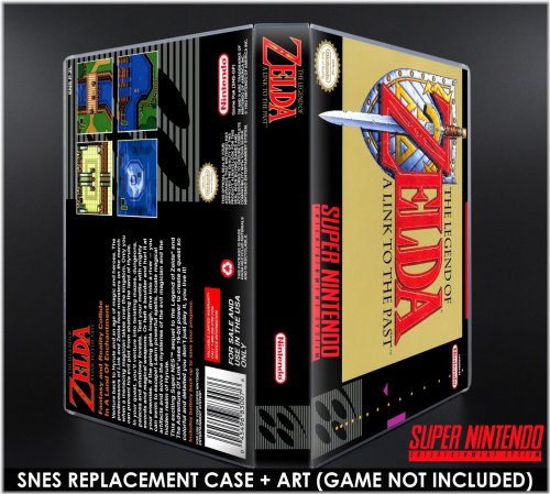 SNES Horizontal Case & Replacement Box Art Set