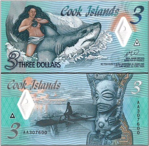 Island Treasures Polymer Banknote