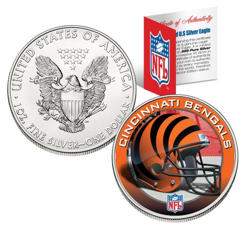 Bengals Silver Eagle Commemorative Coin