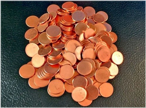 Lincoln Penny Cent Planchet Mint Error Coin