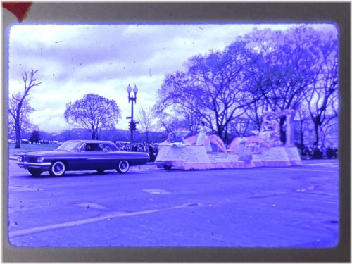 Vintage Kodachrome II North Carolina DC Parade Float 35mm Slide