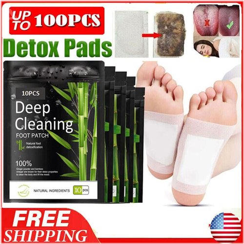 Herbal Cleanse Foot Patches - 100 Pack