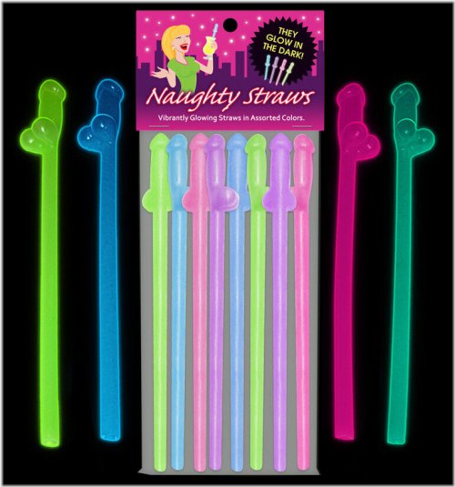 Luminous Sipping Straws (8 Pack)