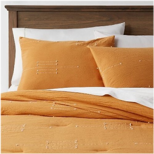 Mustard Linework Comforter Set