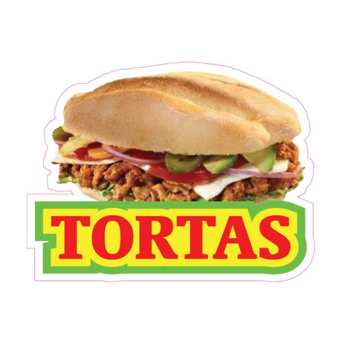 Tortas Trail Food Signage