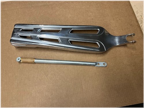 Vintage Chrome Bike Rack