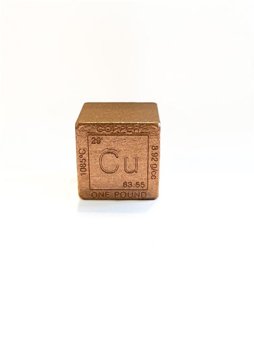 Copper Elemental Cube