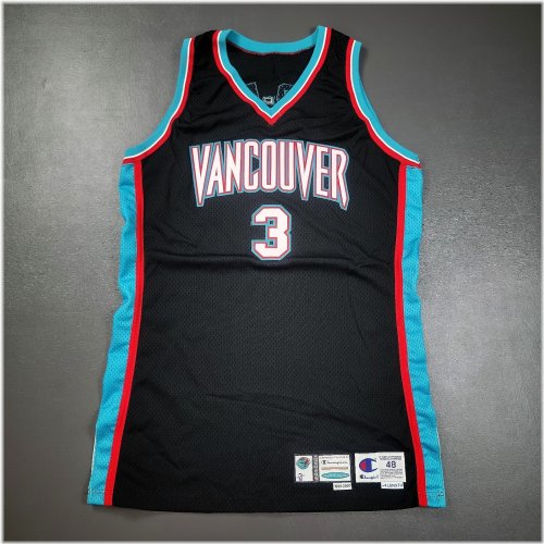 Signed Shareef Abdur-Rahim Grizzlies Champion Pro Cut Jersey