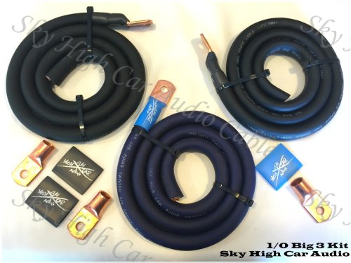 Electrical Wiring Kit - Blue/Black Oversized Upgrade