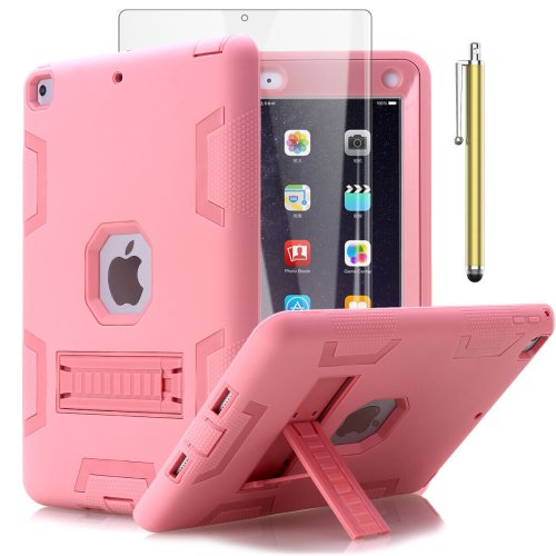 ArmorShield Protective Case and Screen Protector for iPad Air 2 (9.7" 2014)