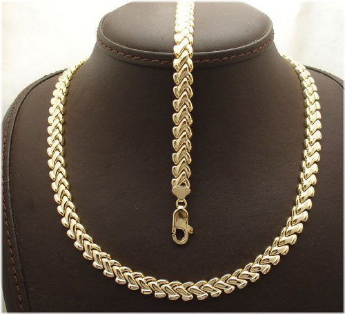 Golden Basket Weave Jewelry Set