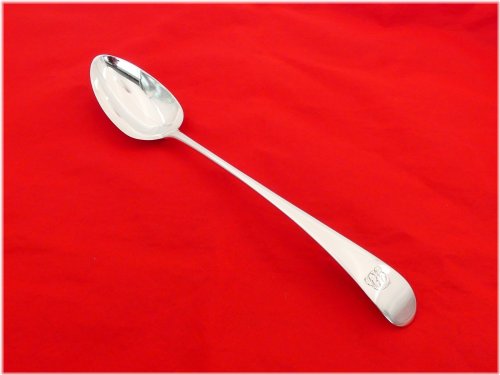 London Sterling Silver Hester Bateman Large Platter Spoon