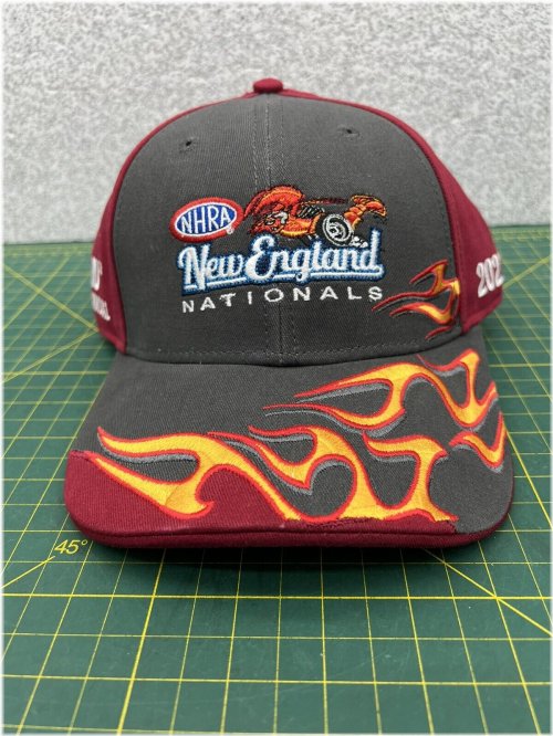 Flamed Embroidered Hat Cap