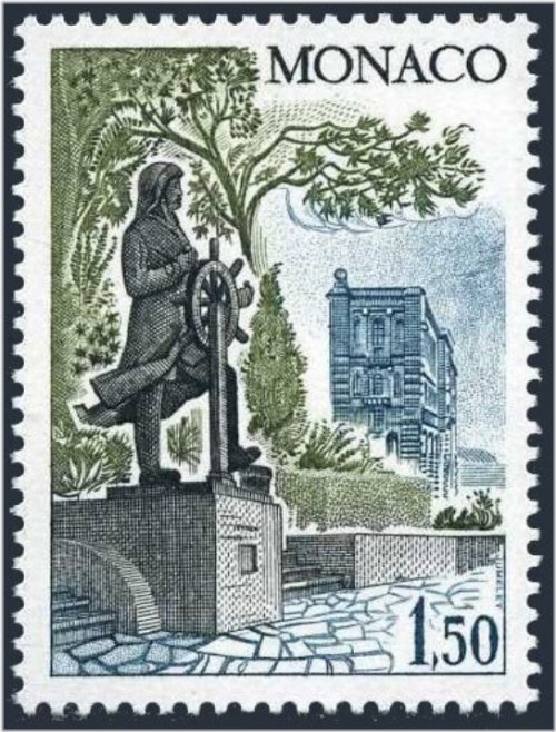 Monaco Prince Albert Monument Museum Stamp