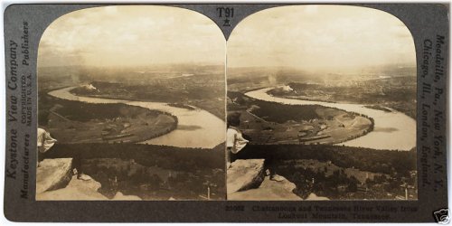 Chattanooga & Tennessee River Valley Stereoview