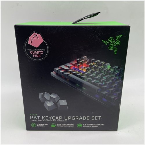 Quartz Pink Doubleshot Keycap Set