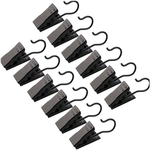 Steel Curtain Clips Set