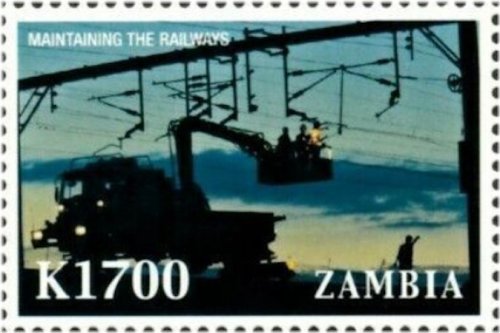 Zambia Crane Signals Stamp